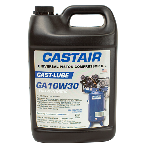 CASTAIR | Gallon CastLube fully synthetic oil | Universal 10W30
