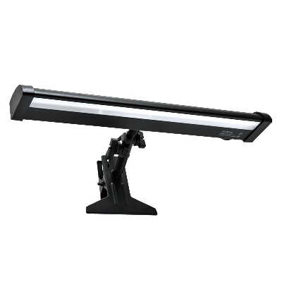 看板照明】屋外用LEDクリップライト ビュークリップバー ブラック 電球