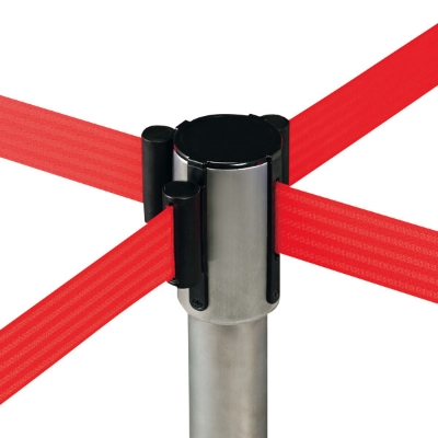 ガイドポール／パーテーション】ベルトパーティション SUS-1 (H70cm