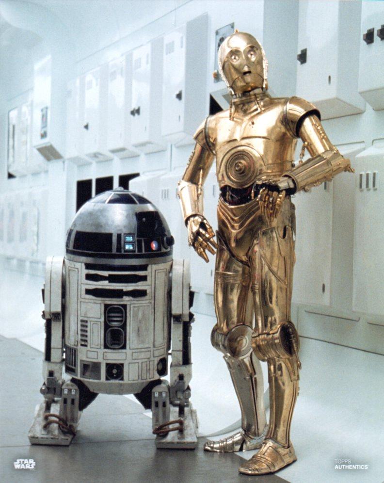 TOPPS スターウォーズ オフィシャルフォト R2-D2/C-3PO 8