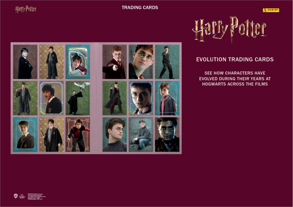 PANINI Harry Potter Evolution Trading Cards Mega Box【製品情報