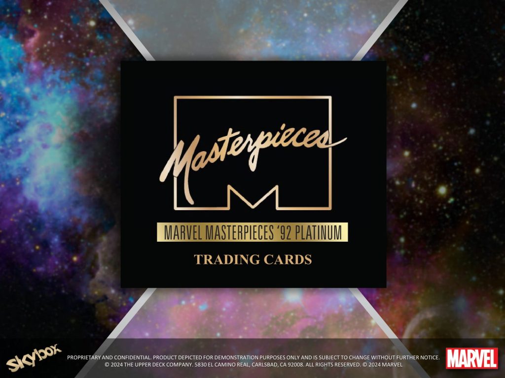 2024 UPPER DECK MARVEL MASTERPIECES '92 PLATINUM TRADING CARDS