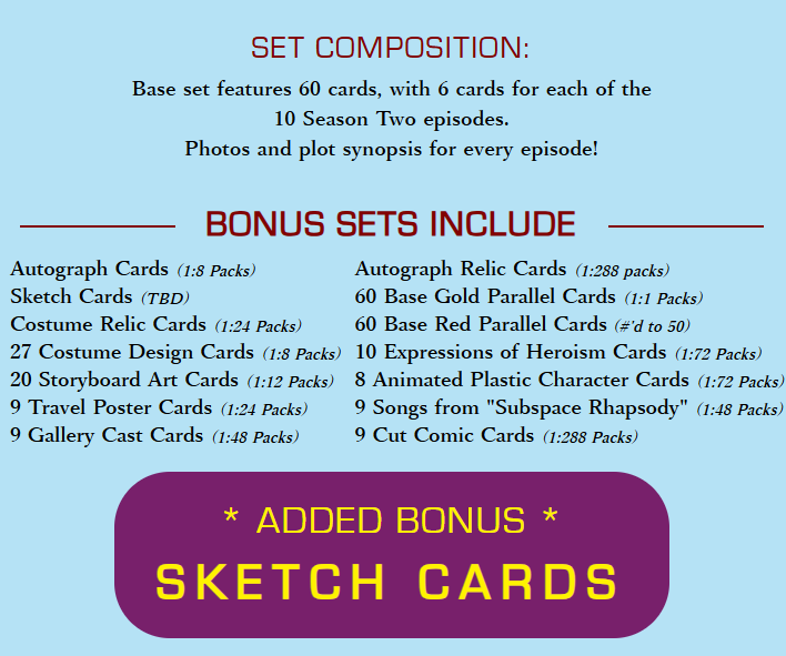 2024 RITTENHOUSE STAR TREK STRANGE NEW WORLDS SEASON 2【製品情報