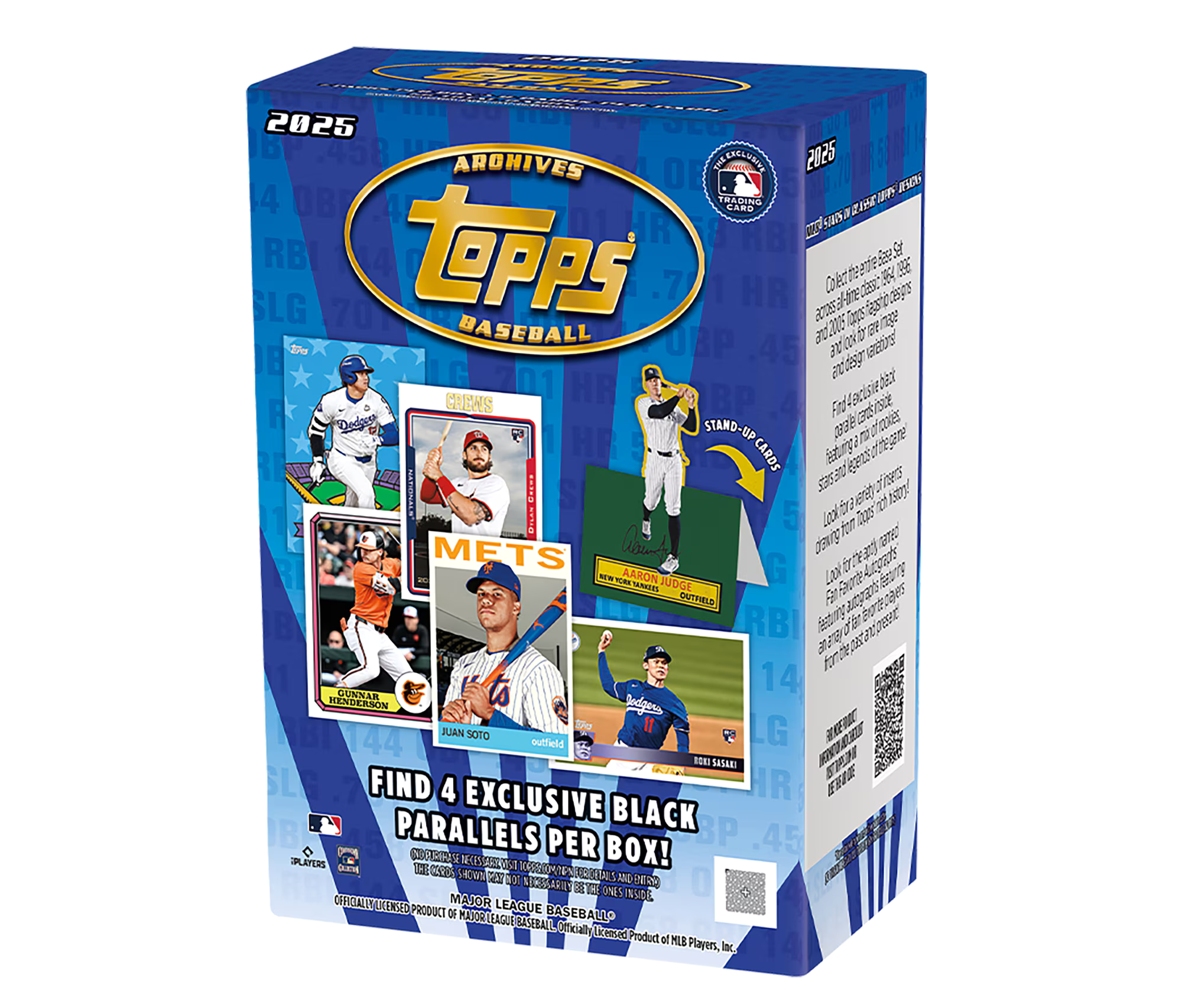 製品情報】MLB 2025 TOPPS ARCHIVES BASEBALL VALUE BOX