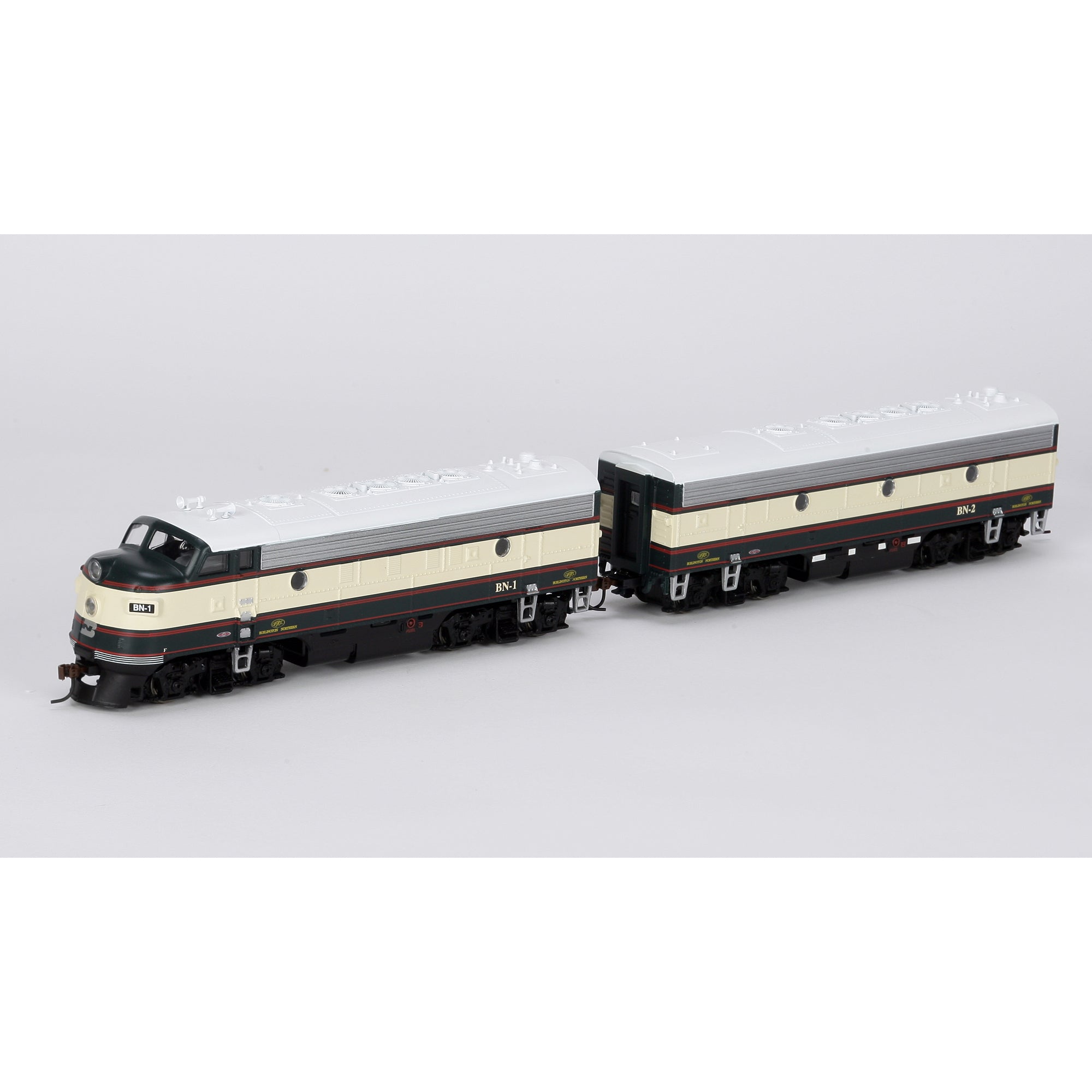 Athearn 80391 HO Burlington Northern F7A & F7B Diesel Locomotives