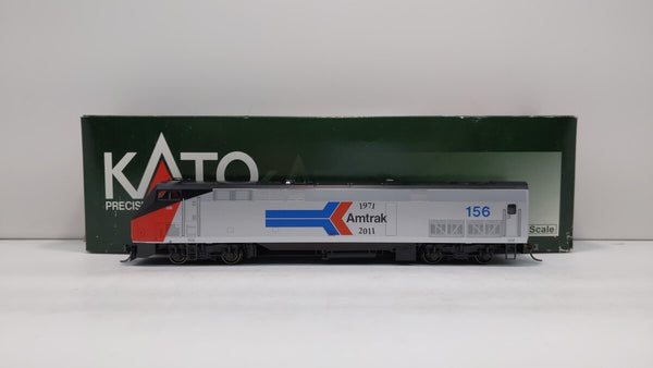 Kato 37-6104 HO Amtrak P42 Phase 1 Diesel Locomotive #156 – Trainz