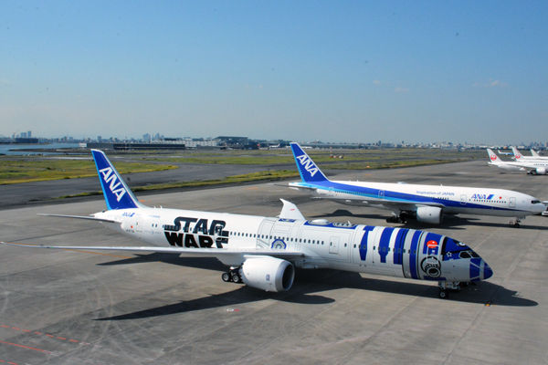 ANA、「R2-D2 ANA JET」のラストフライトを決定 7日早朝に羽田着