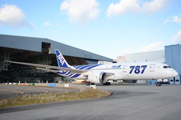 世界初導入のボーイング787型機、特別塗装消える ”鯖”塗装は残り1機に