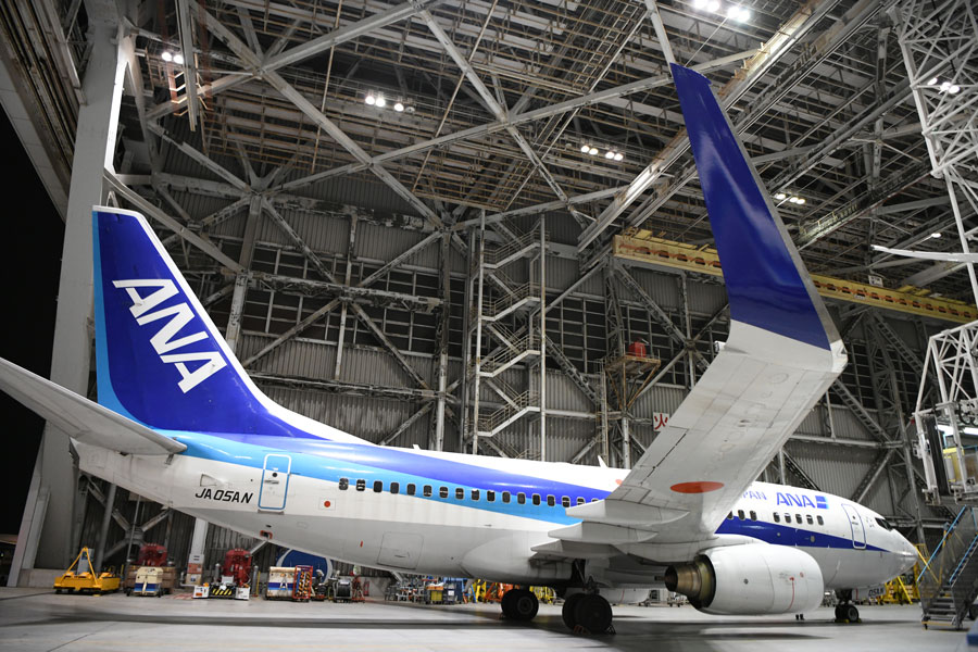 ANA、ボーイング737-700型機がラスト1機に 20日に1機の運航終了