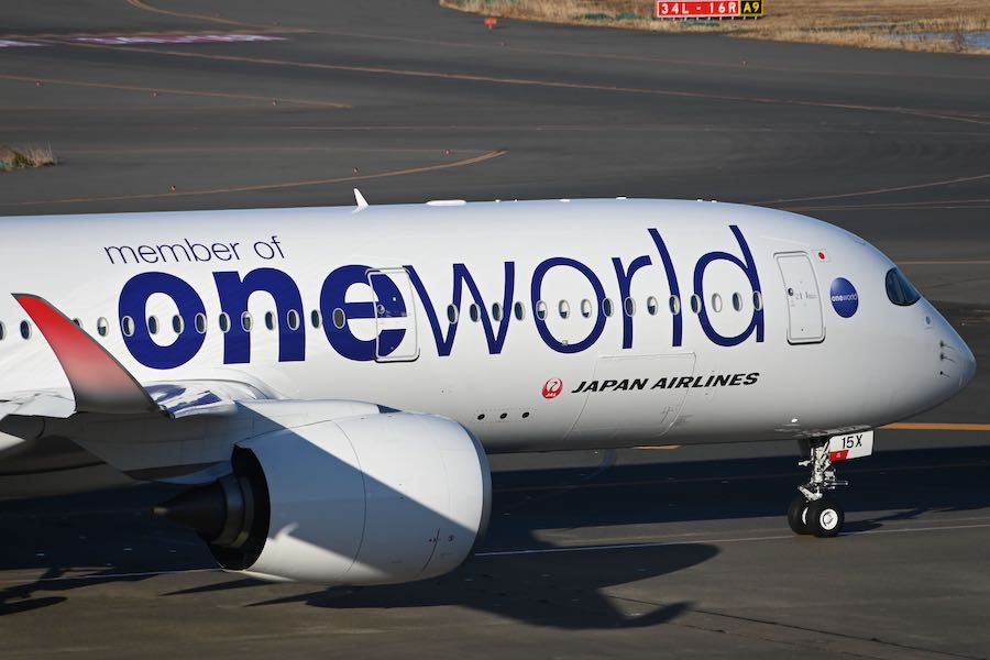 JAL、ワンワールド塗装のA350「JA15XJ」運航開始 羽田〜那覇・伊丹線