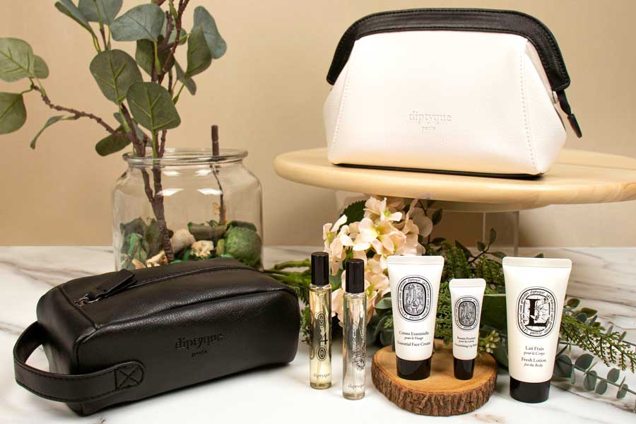 カタール航空、フランスの香水メーカー「ディプティック」のアメニティ