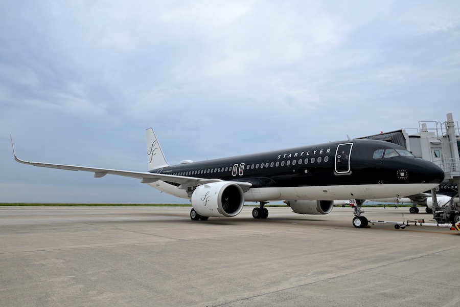 スターフライヤー、A320neoデビュー 機内Wi-Fi提供、個人モニターは