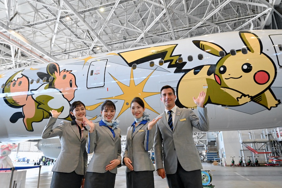 ANAの新ポケモン塗装機「イーブイジェットNH」外観レポート 2028年頃