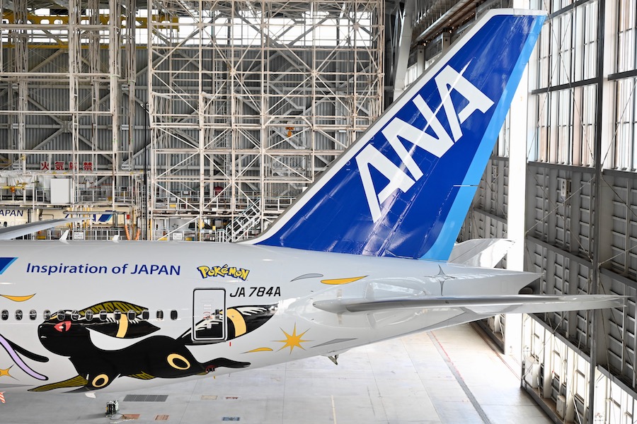 ANAの新ポケモン塗装機「イーブイジェットNH」外観レポート 2028年頃