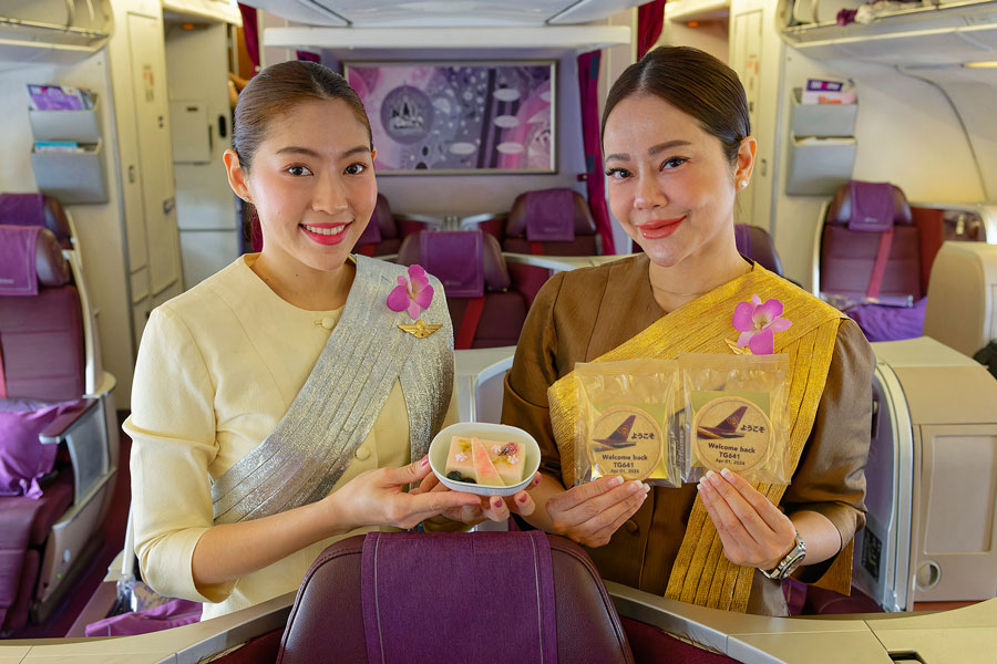 タイ国際航空、東京/成田〜バンコク/スワンナプーム線を1日3往復に