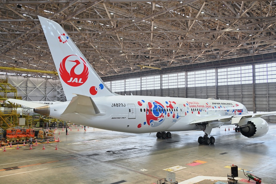 JAL、国際線に「ミャクミャクJET」 アジア路線で万博機運醸成 - TRAICY
