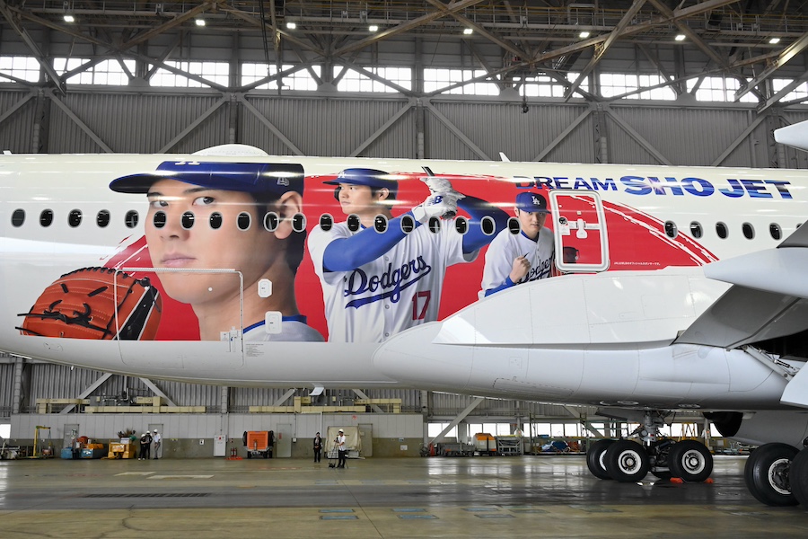 JAL Unveils 'DREAM SHO JET' A350 Featuring MLB Star Shohei Ohtani