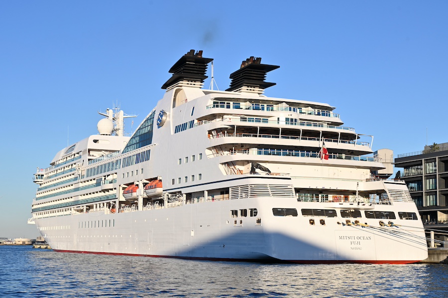 商船三井クルーズ、新客船「MITSUI OCEAN FUJI」運航開始 全室スイート