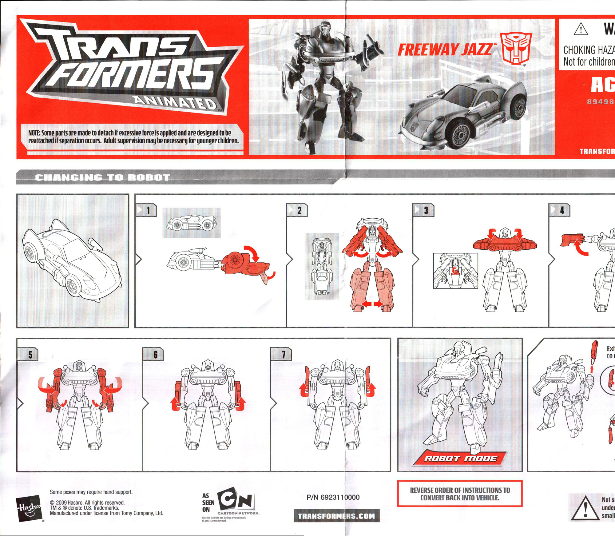 Deluxe Class Autobot Jazz (Transformers, Animated, Autobot