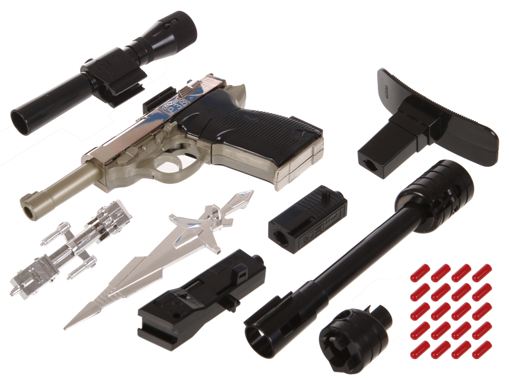 Gun Robo Walther P-38 U.N.C.L.E. (MC-13) (Microman, Microchange