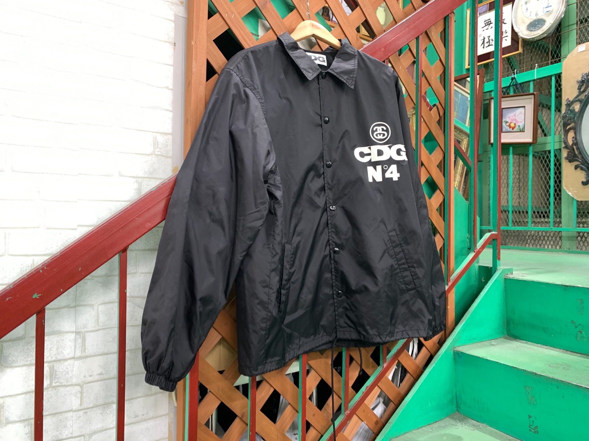 COMME des GARCONS×STUSSY】コーチジャケットが買取入荷いたしました