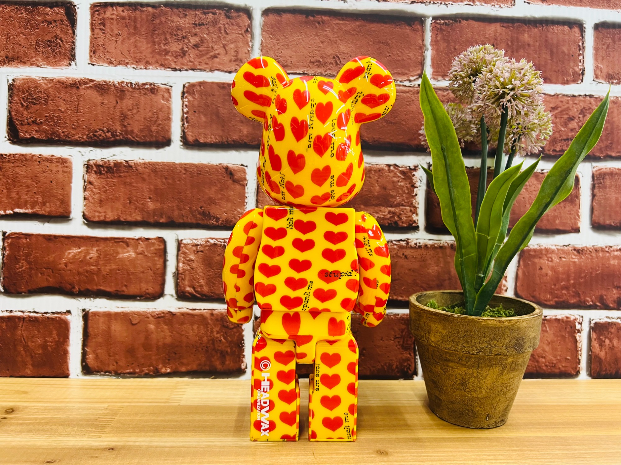 フィギュア買取強化中】BE@RBRICK Yellow Heart 400％ の “hide 20th