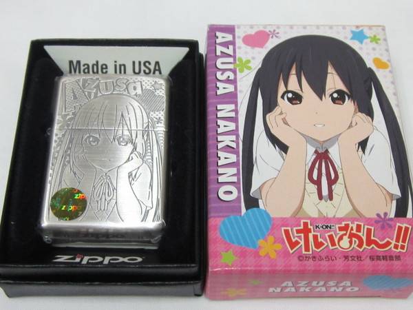 けいおん!】平沢唯&中野梓 ZIPPOライター買取入荷！｜2015年06月07日