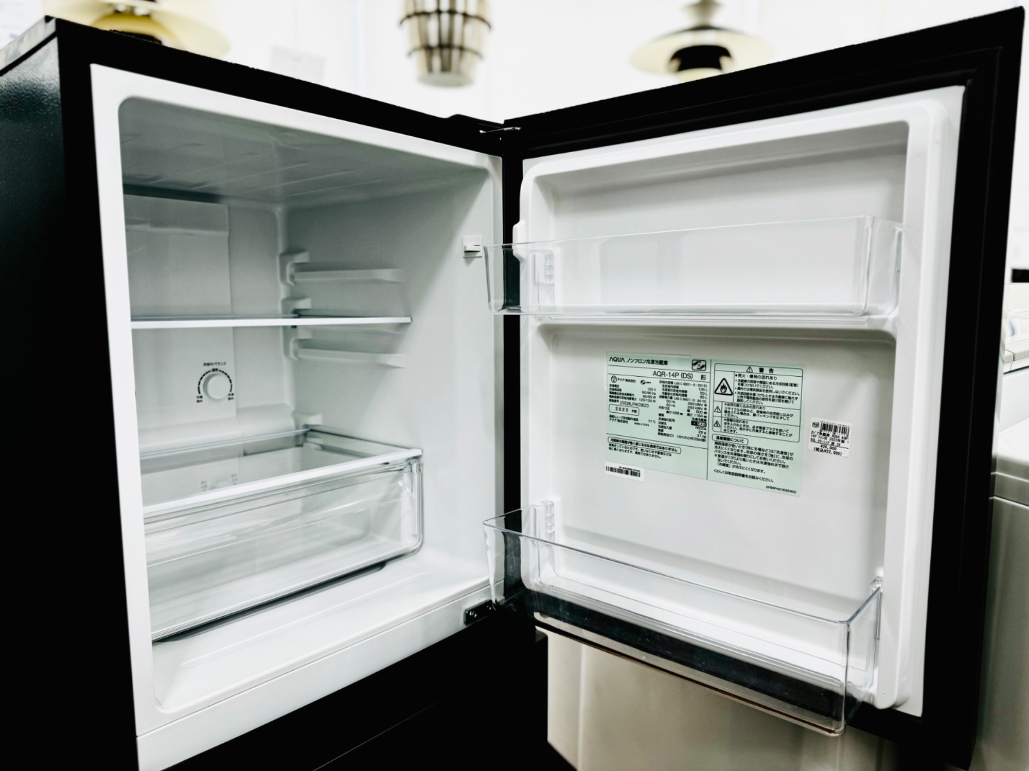 2023年製AQUA ノンフロン冷蔵庫 AQR-14N(S) 最終価格！！ AQUA AQR-14N