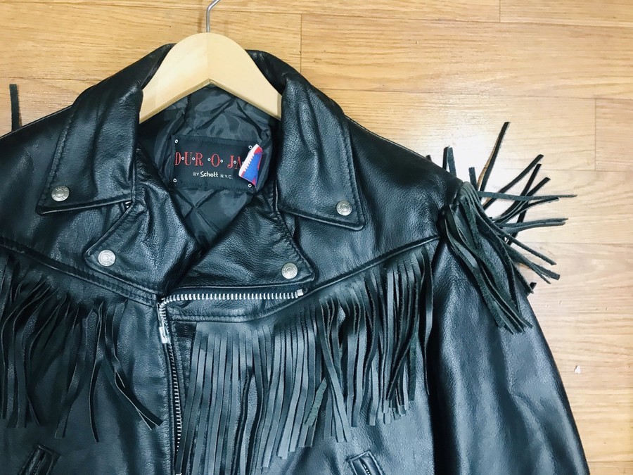 DURO JAC by Schott～ 男前フリンジダブルライダースが入荷です【上
