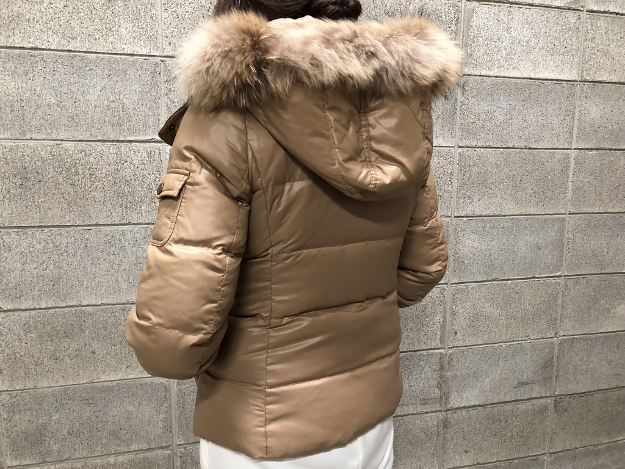 BURBERRY BLUE LABEL（バーバリーブルーレーベル）ダウンジャケットの