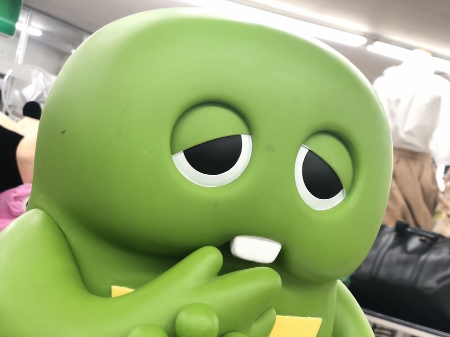 世界3,000体限定！でっかいガチャピンが買取入荷しました！｜2019年07