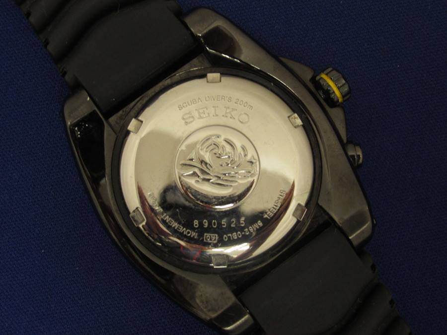 おゆみ野店】SEIKOのダイバーズウォッチ、5M62-0BL0｜2016年06月15日