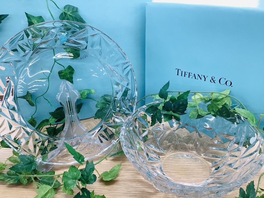 Tiffany&Co/ティファニー】ガラスプレート&ボウル入荷！【八尾店