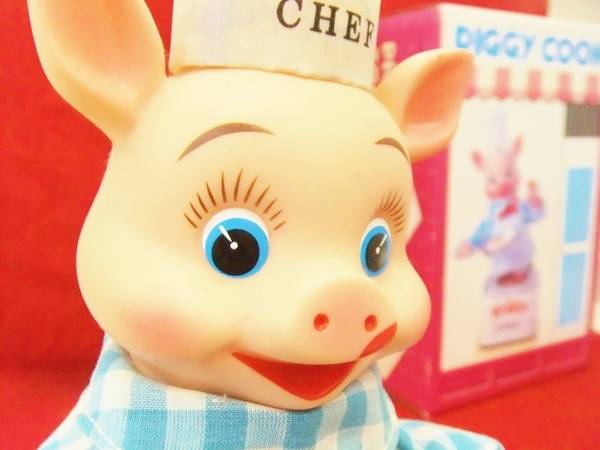 懐かしのブリキおもちゃが甦る!!】PIGGY COOK復刻版を買取入荷しました