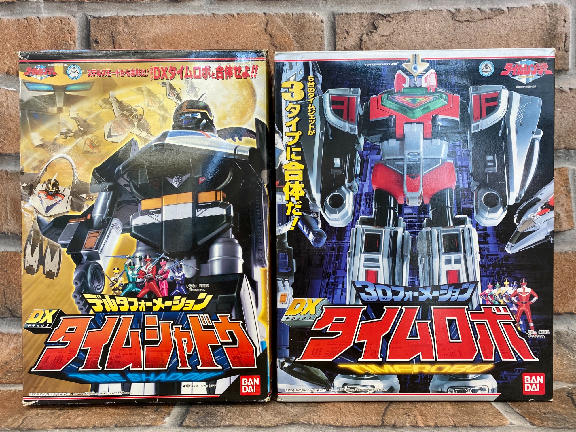 未来戦隊タイムレンジャー DXタイムロボ＆DXタイムシャドウが買取入荷