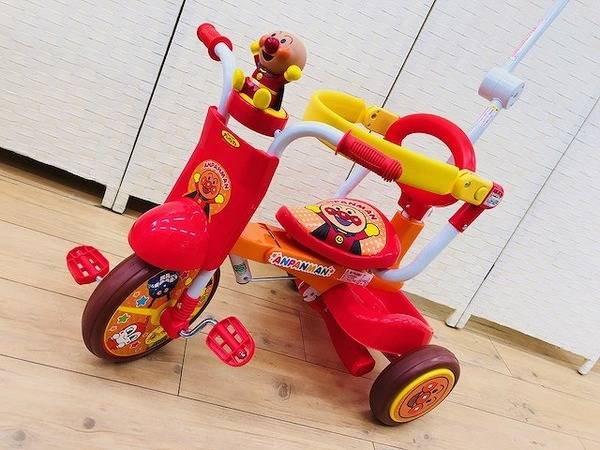 アンパンマン折りたたみ三輪車入荷しました♪【大阪 松原店】｜2017年