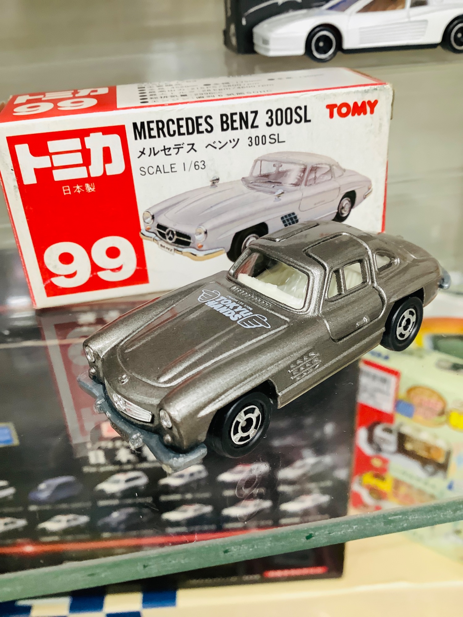 希少品!!トミカ 東急ハンズ限定 メルセデスベンツ300SLが入荷いたし