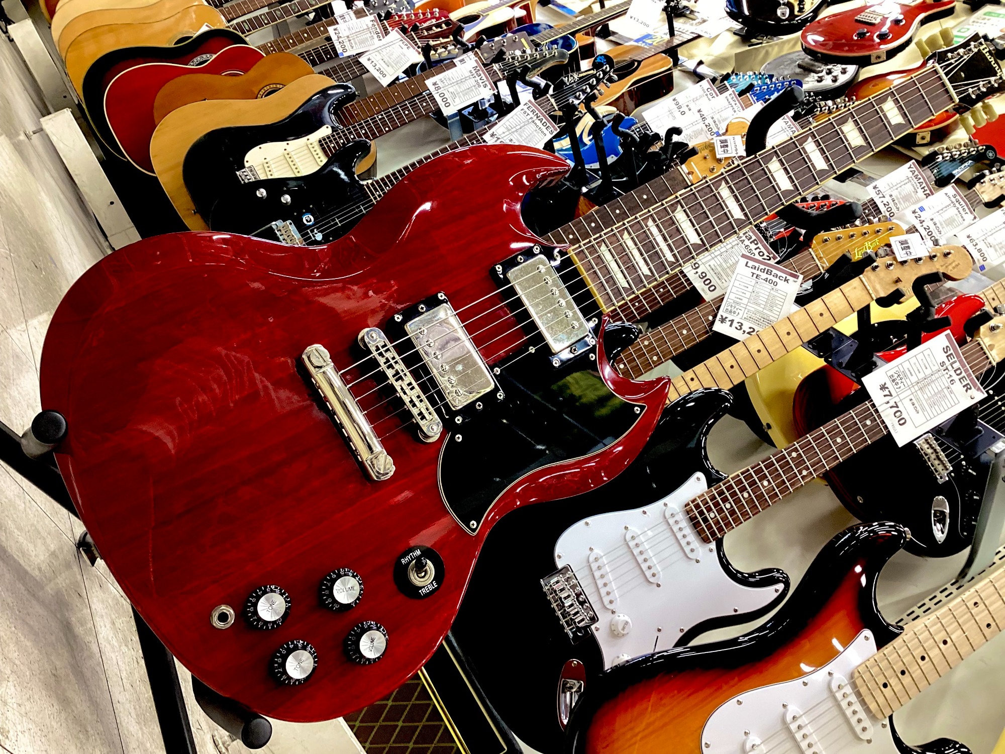 中古楽器】Burny RSG-55'63♪魅惑のオールドスクール!SGスタイル