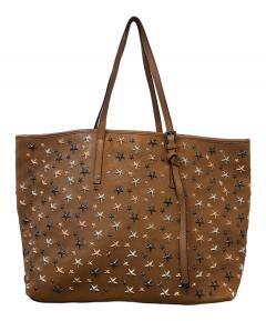 中古・古着通販】JIMMY CHOO (ジミーチュウ) キャンバストートバッグ