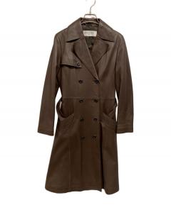 中古・古着通販】PIERRE BALMAIN (ピエール バルマン) レザーコート