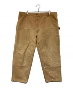中古・古着通販】CarHartt (カーハート) ダブルニーパンツ ブラック