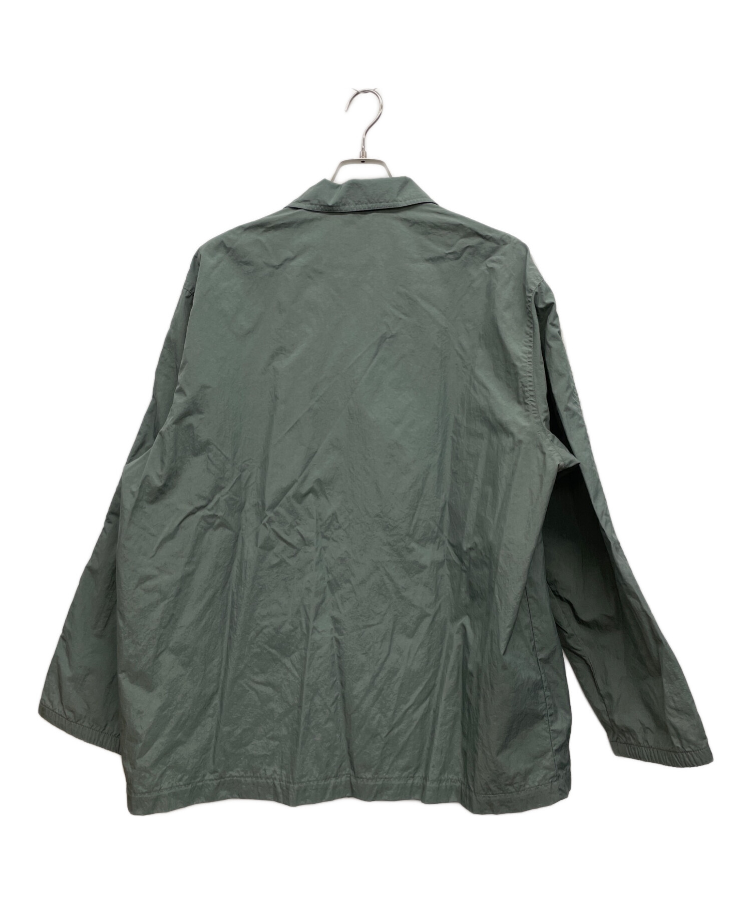 中古・古着通販】NIKE (ナイキ) ナイロンジャケット カーキ サイズ:L