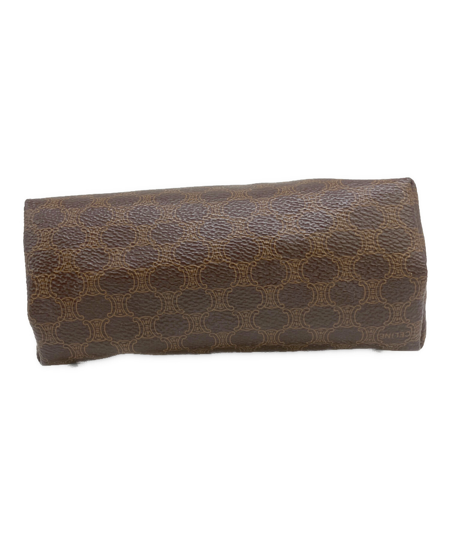 中古・古着通販】CELINE (セリーヌ) ポーチ マカダム柄 ブラウン