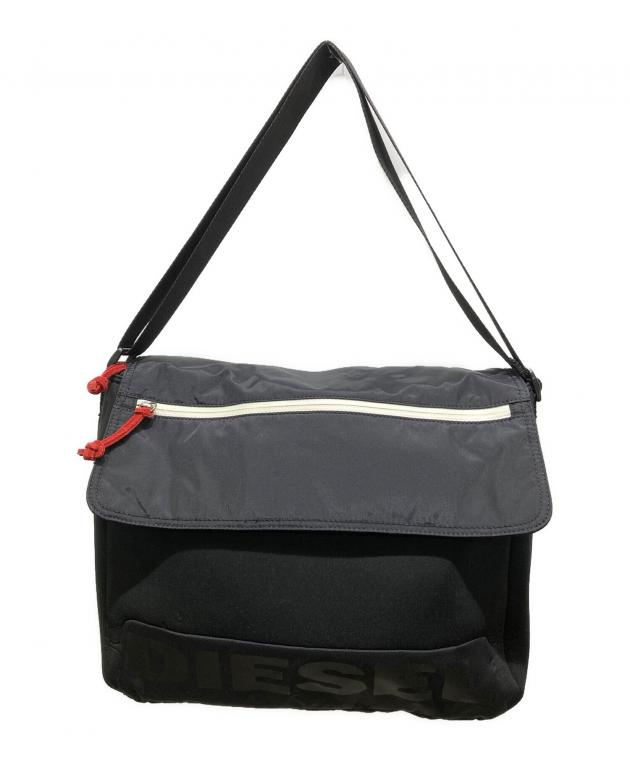 中古・古着通販】DIESEL (ディーゼル) メッセンジャーバッグ ブラック