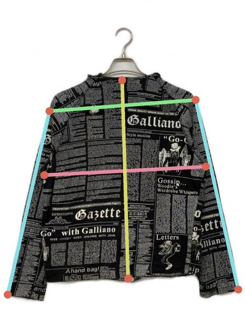 中古・古着通販】JOHN GALLIANO (ジョンガリアーノ) ニュースペーパー