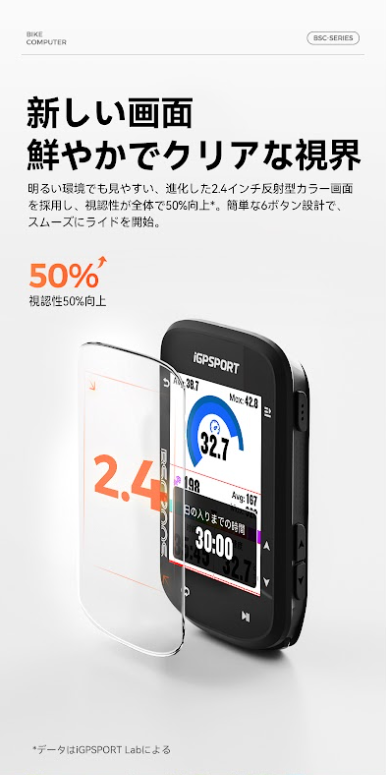 サイクルコンピューターBSC200S | TRISPORTS