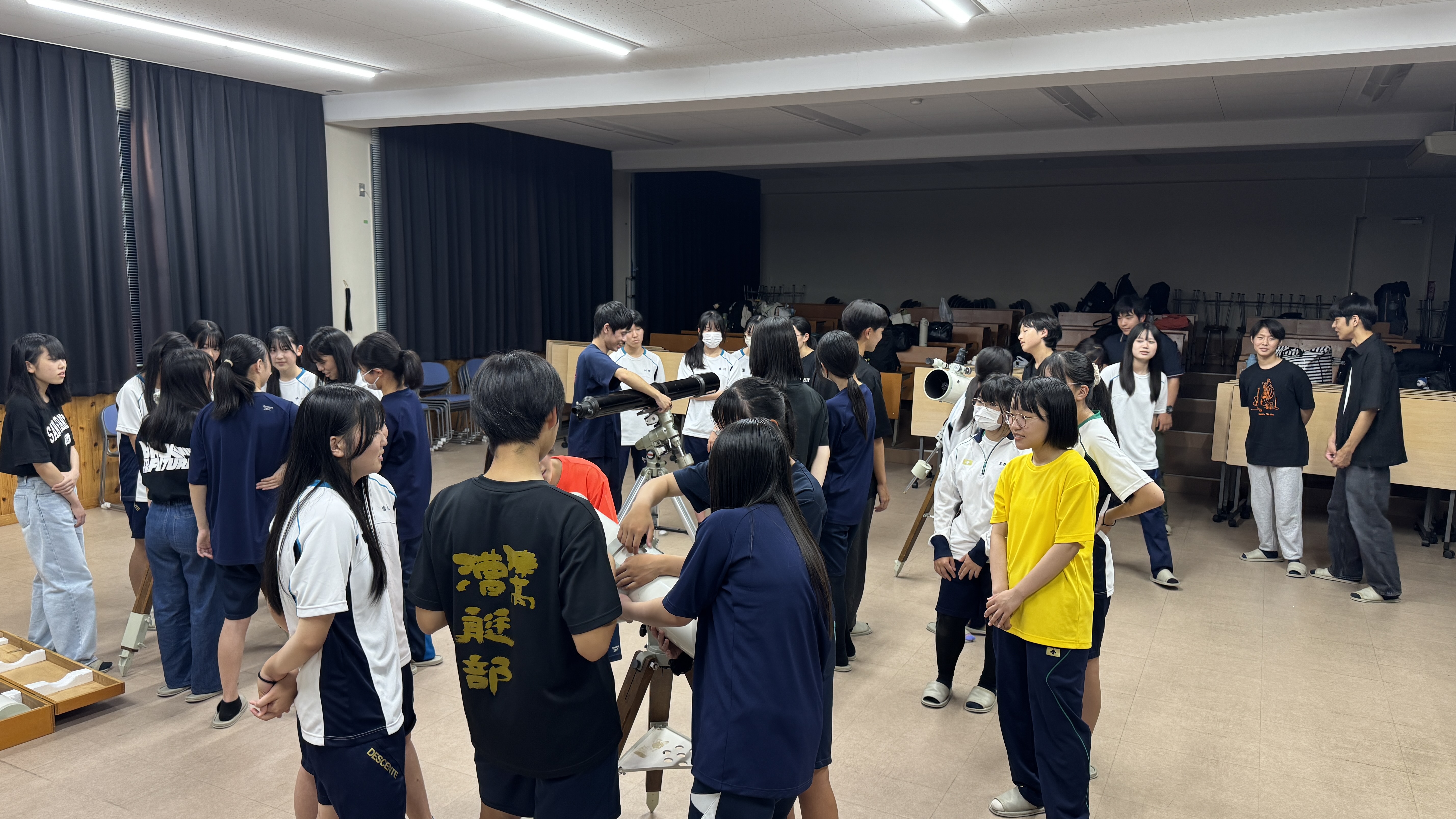 合同天体観測会を実施しました［2025.8.8&9］ | 地学部会 | 津高SSH