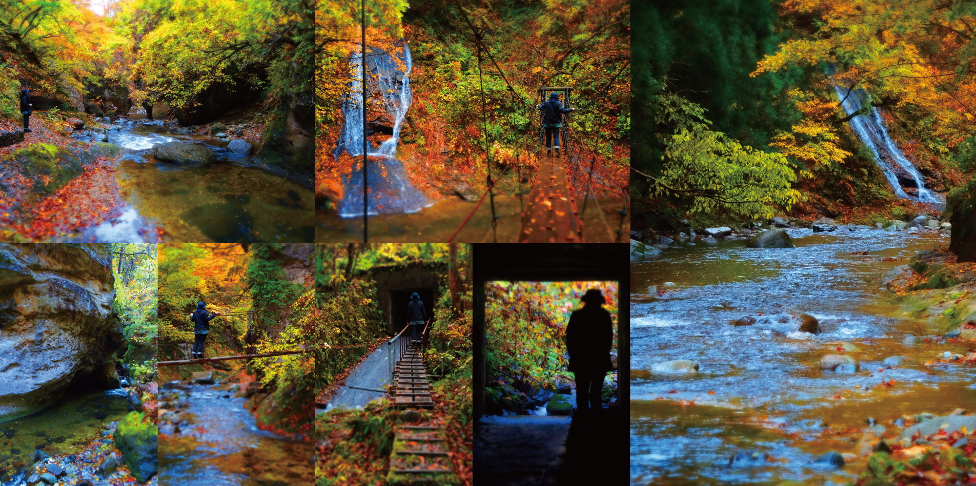 面白山紅葉川渓谷｜かみのやま やはらかい時めぐり 秋の章