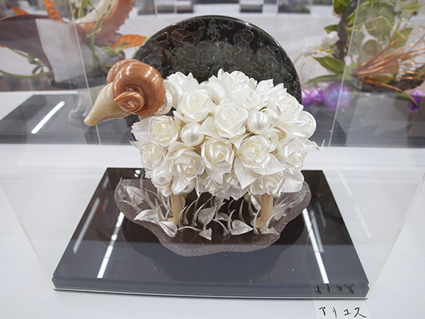 あめ細工展を開催中です（入場料無料）：ケーキハウス・ツマガリ