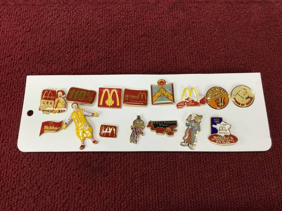買取実績】マクドナルドピンバッジ 15個セット | 【買取実績